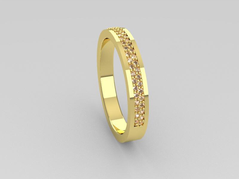 Brilliant Diamond Wedding Ring