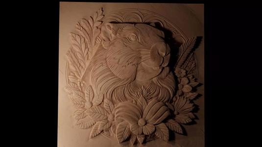 Marmot CNC 3d Print High Relief Sand Casting