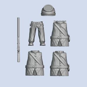 Union Soldier 3 Variations for Playmobil Custom