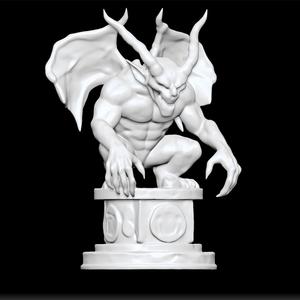 Gargoyle - Gothic Gargoyle - Gargoyle Statue Sculpture - Medieval Decor - Fierce Design