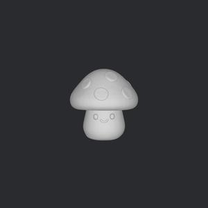 Cute Mushroom Figurine