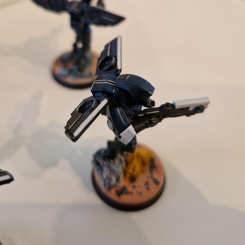 Space Communist Vespid Fire Warrior Backpack Conversion