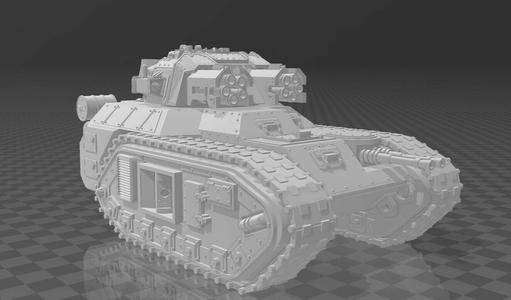 Macharius Pup Vulcan Turret