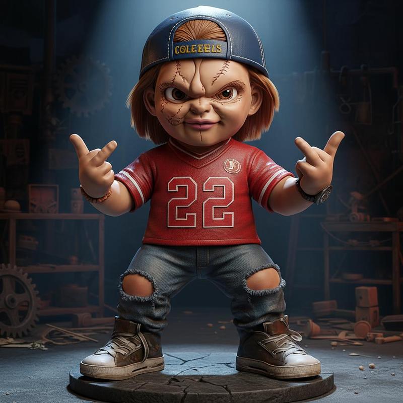 Urban Chucky – Stylized Street Doll Figurine STL