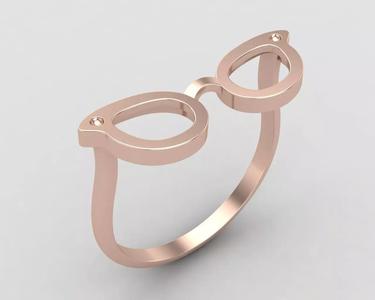 minimal glasses ring 118-MW