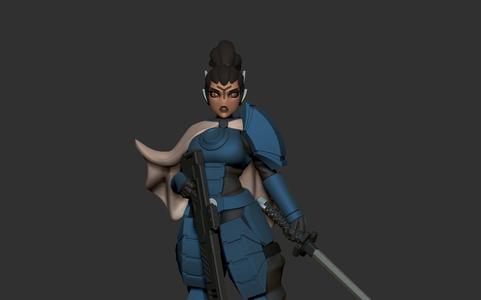 ANIME SUPERSET OF GREATER GOOD ALTERNATIVE HEADS 3D PRINT MODEL