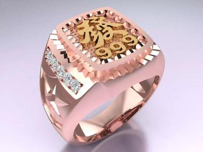 Diamond Ring - Mens Rings - N723