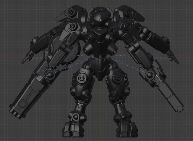 Posing Rig for Pipermakes' GhostShrimp