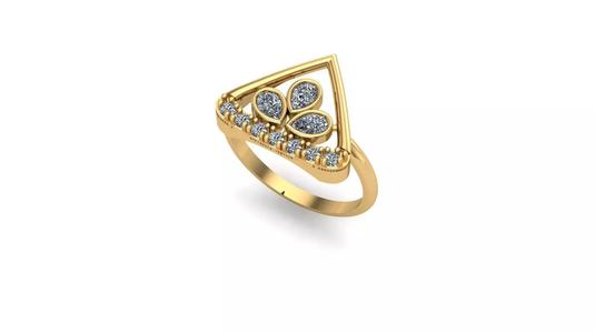 diamond ring 3d cad file