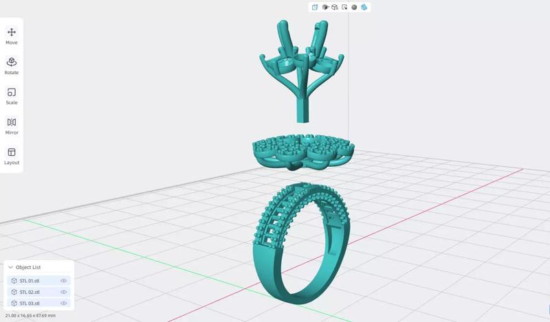 Diamond ring for women 189