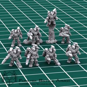 6mm (1/285) Fusilyer Assault Power Armor