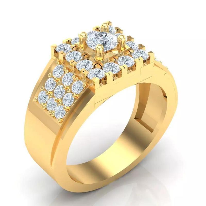 Diamond Man Ring Jewelry 1MR016