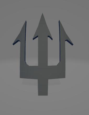 Atlantian Spears Space Marine Icon Moulded 'Hard Transfer'