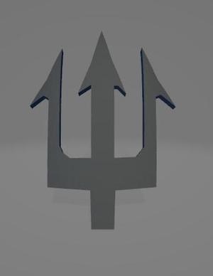 Atlantian Spears Space Marine Icon Moulded 'Hard Transfer'