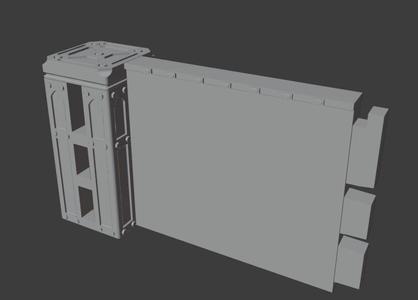 SET BOARDING ACTIONS WALL 2 AND COLUMN
