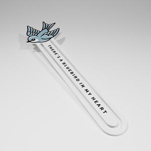 Charles Bukowski Bookmark – “Blue Bird”
