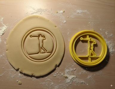 Golfer Cookie Cutter