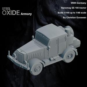 WWII Germany Hanomag SS 100 tractor