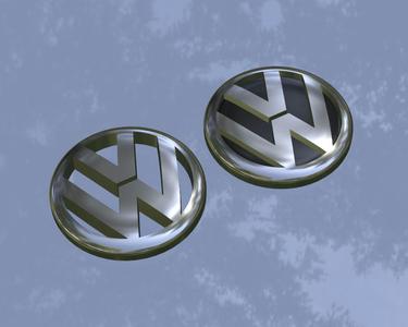 VW car emblem