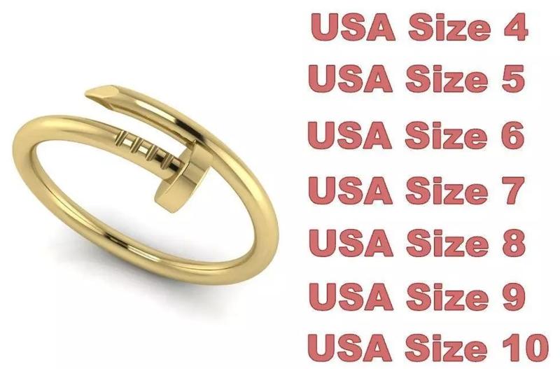 Nail Ring - USA Sizes