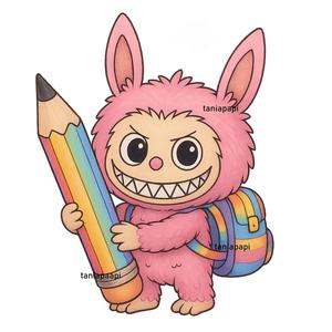 Labubu back to school