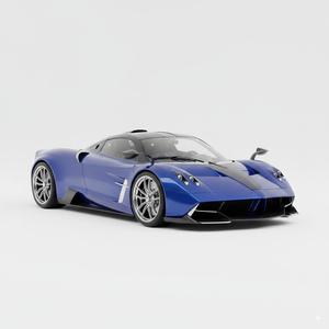 Futuristic Electric Hybrid Sports Coupe 3D Model - Sleek Performance Vehicle Design for Printing