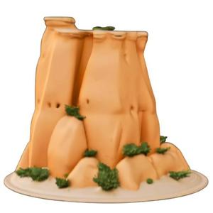 Stylized Sandstone Bluff - Tabletop Terrain
