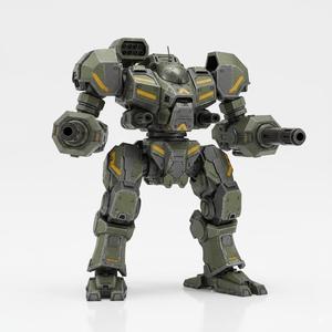 Goliath Heavy Combat Mech - Articulated Sci-Fi War Robot 3D Print Model
