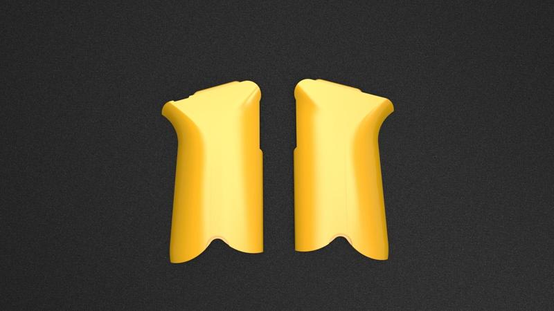 Ruger P85 / P89 / P90 / P91 Style Grip STL – Prop / Airsoft / Cosplay Decorative Handle