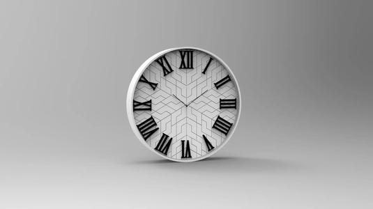 Wall Clock 20 cm Alpha