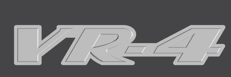 Mitsubishi Galant VR-4 emblem