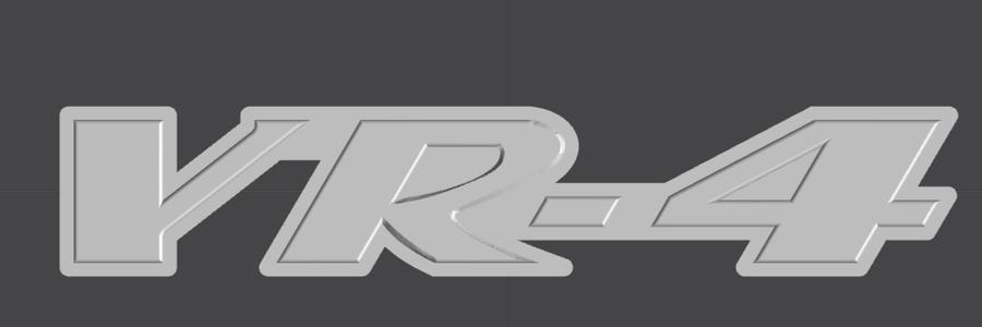 Mitsubishi Galant VR-4 emblem