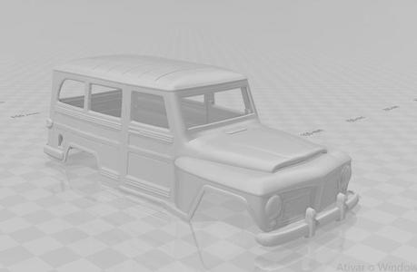 jeep willys rural