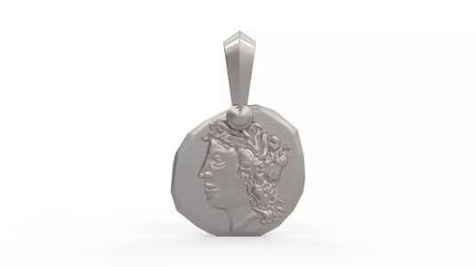 Virgo Amulet Pendant