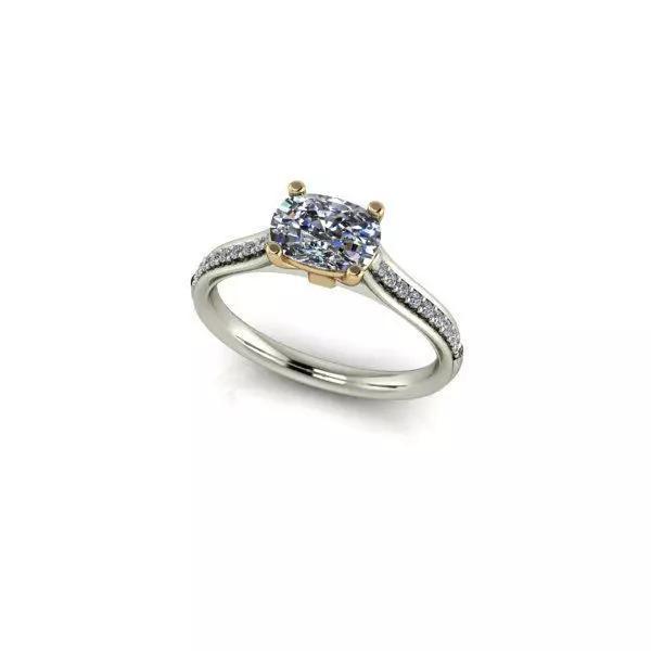 CJC602 Ladies womans womens diamond ruby emerald Rings