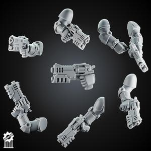 Grimdark Heavy Revolver Kit + 5 Dynamic Arms - Heroic 32mm Scale [Supported] : Zen Cart!, The Art of E-commerce