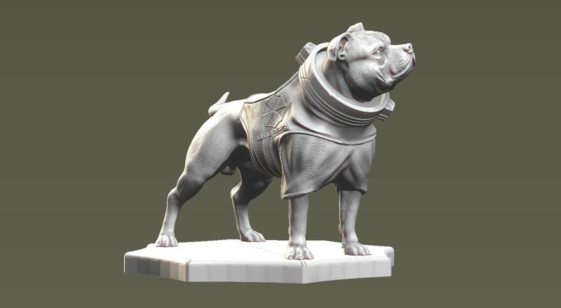 Post Apocalyptic Pitbull