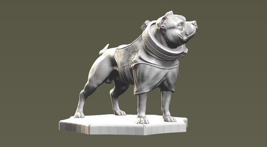 Post Apocalyptic Pitbull