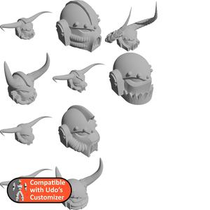 Indivisibly Chaotic Head Creator - A Disorderly Remix for Udo's Customizer