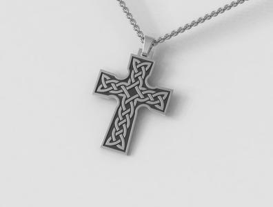 Celtic Knot Cross Pendant