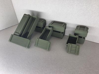 1/10 MILITARY STYLE CRATE *3 SIZES*