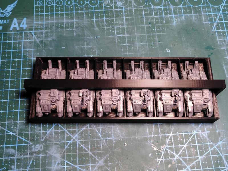 Legions Imperialis Dracosan Transport Magnet Tray Magnetisation Holder