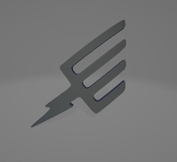 Death Strike Space Marine Icon Moulded 'Hard Transfer'