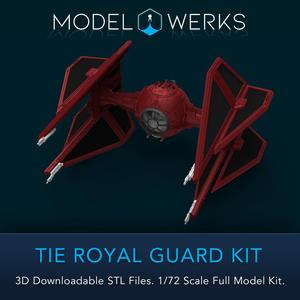 1/72 Scale Tie Royal Guard Model Kit