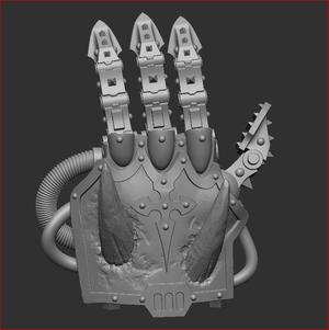 Disgruntled Knight Hand