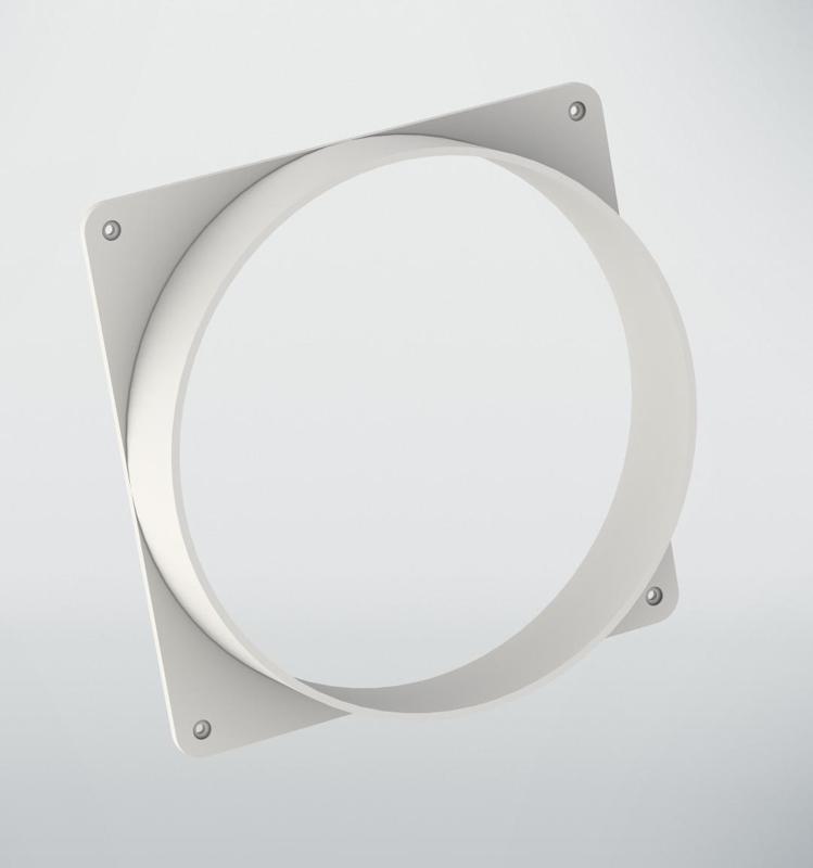 Flange Nozzle adapter ventilation cover duct out 200mm