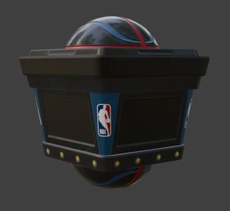 Mini Basketball Scoreboard - Decorative Desk Accessory STL
