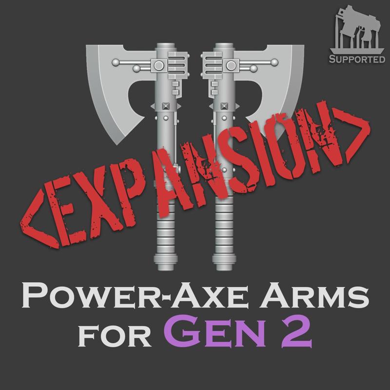 Gen 2 Power-axe arms [Expansion] (Ver.1 Update)