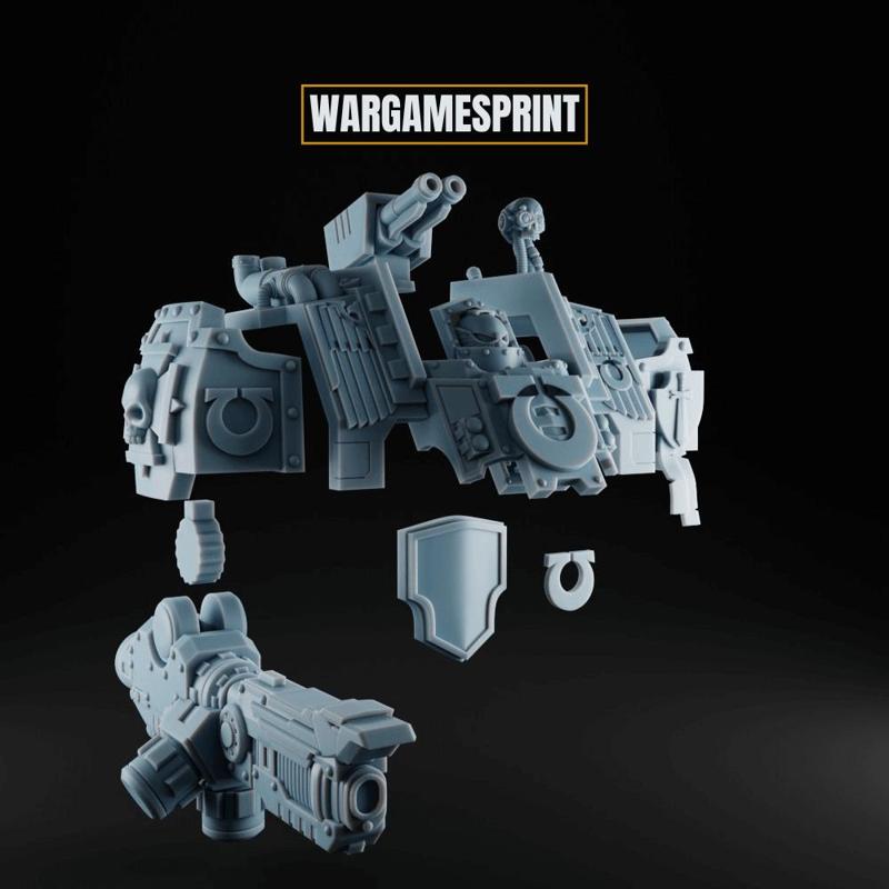 Kit de conversion - Utilisation pop pour les jeux de science-fiction alternatifs Dread Redemptor