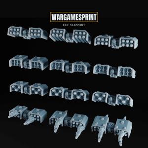 X12 Cyclone Missile launcher for termi, cataphrac